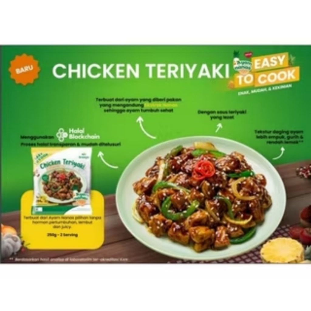 

Ayam Nanas Chicken Teriyaki Sreeya 250gr