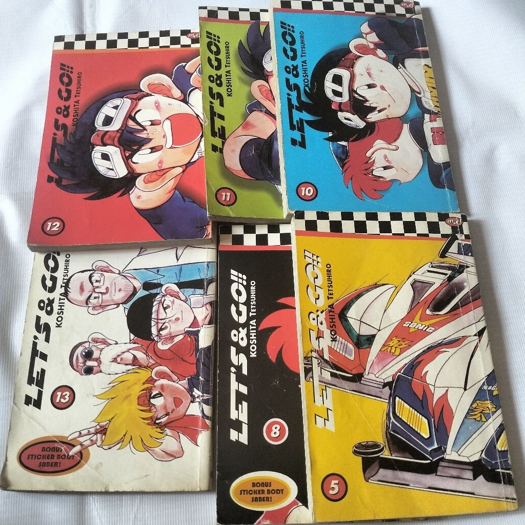 Komik Koshita Tetsuhiro Let's & Go