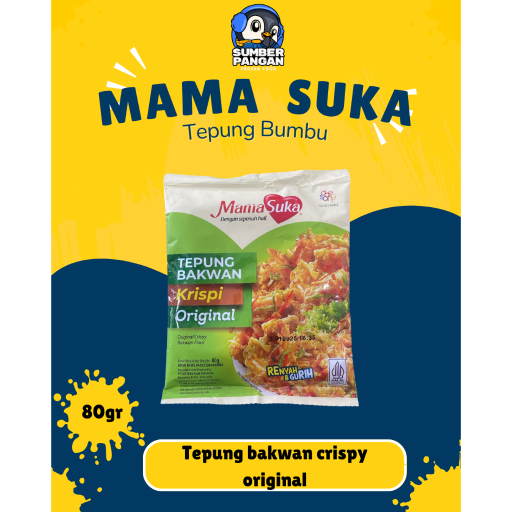 

Mama suka tepung bakwan 80gr