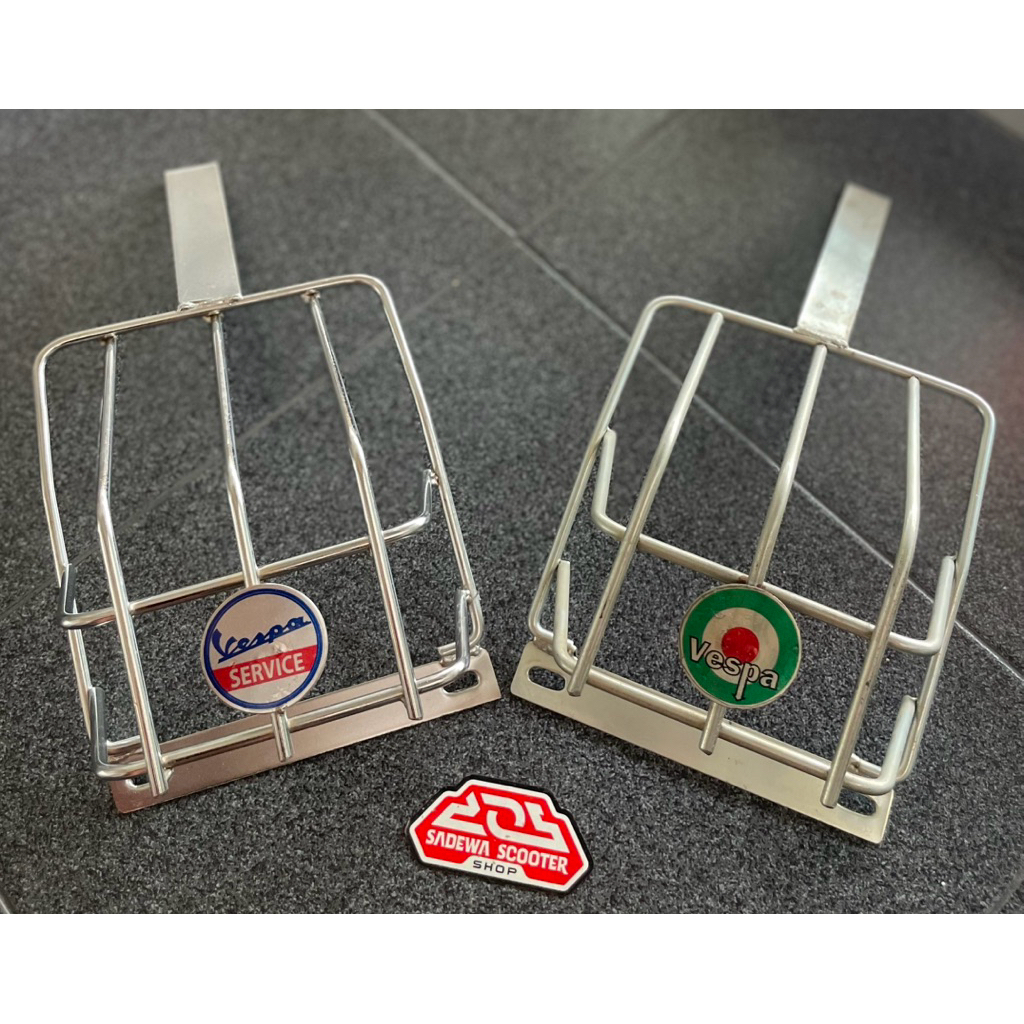Grill Brongsong Tralis Stoplamp Belakang Brongsong Pelindung Lampu Stop Vespa Super Sprint