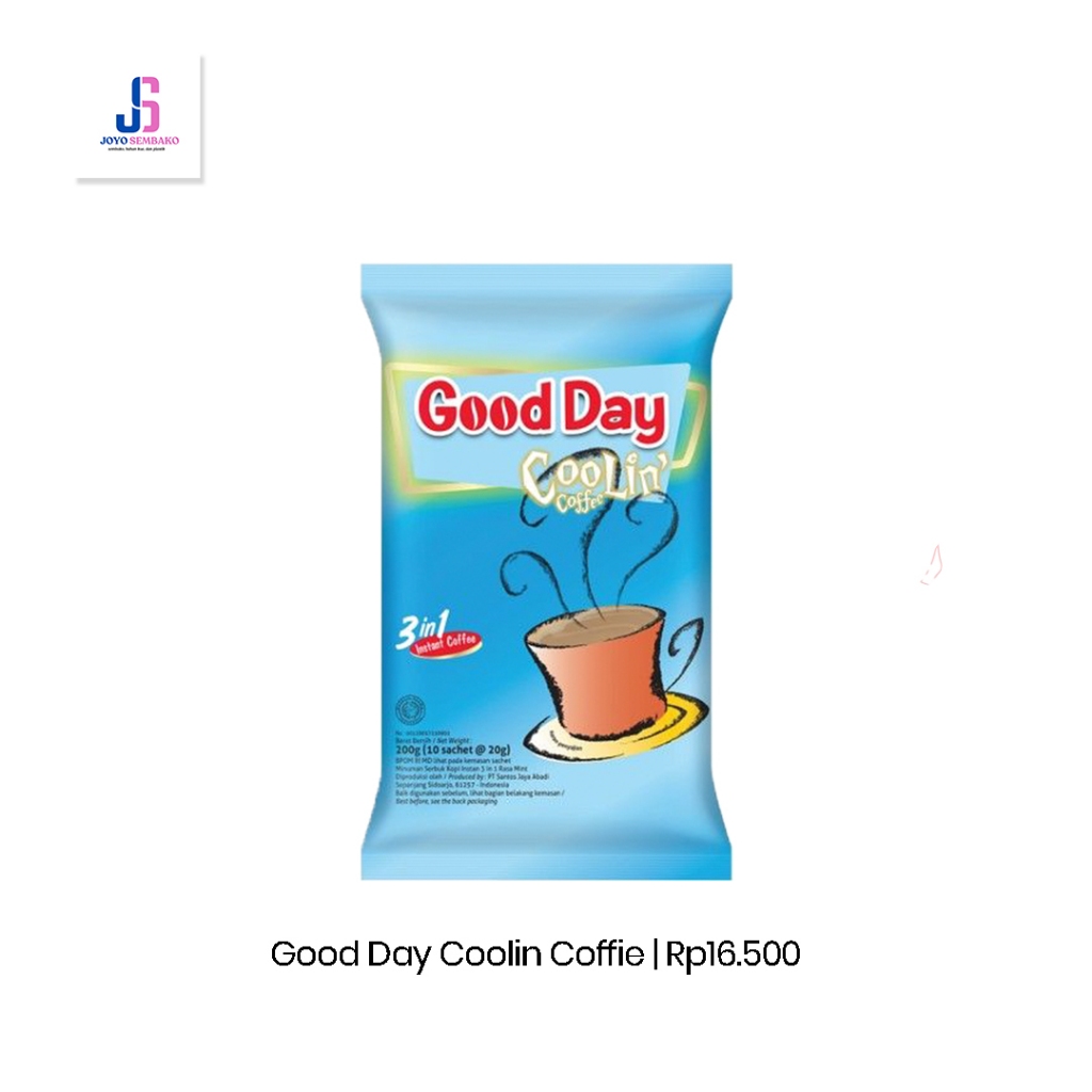

Good Day Coolin’ Coffee 20g – Isi 10 Sachet