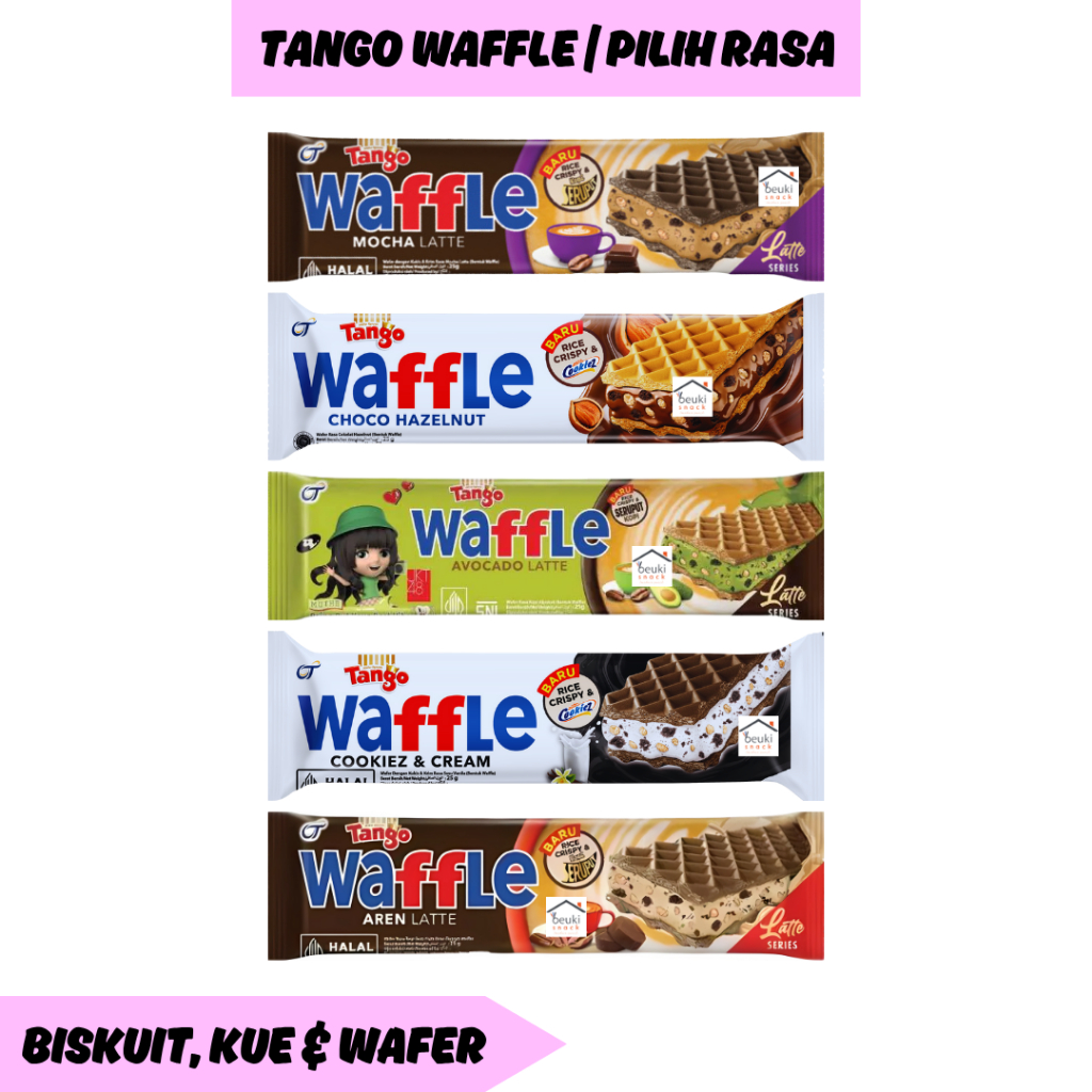 

Tango Waffle dari Orang Tua Berbagai Varian Pilih Rasa