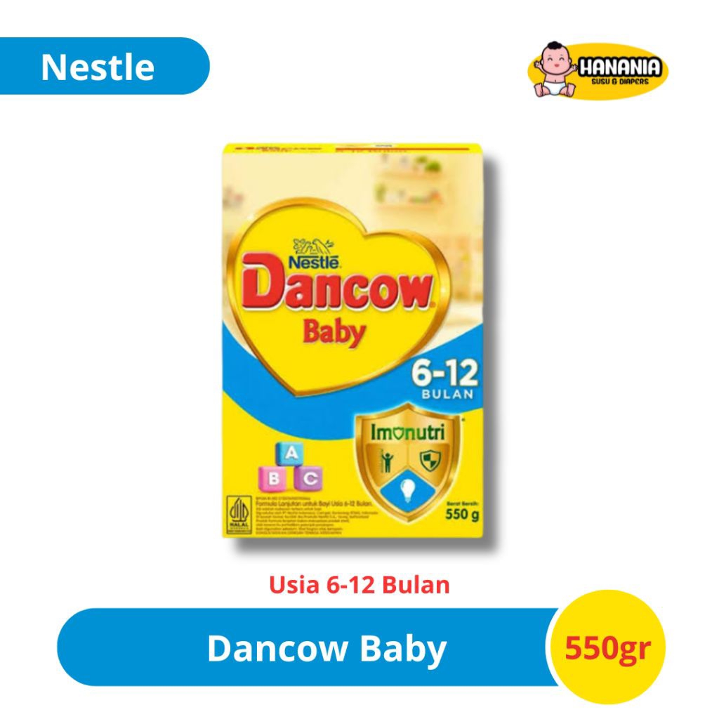 

Nestle Dancow Baby 6-12 Bulan 550gr