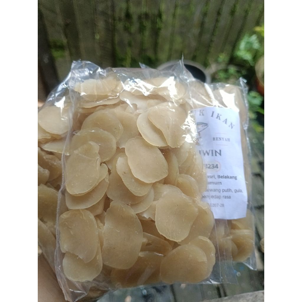 

Kerupuk ikan t3l4ng Bukan Keripik (+-125gr)