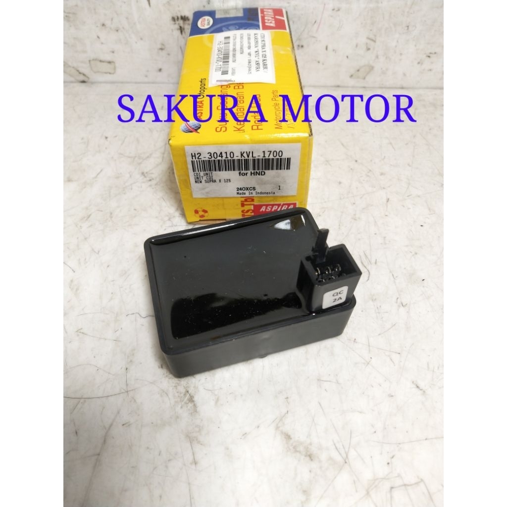 CDI SUPRA X 125 KARBU/KARISMA MEREK ASPIRA H2-30410-KVL-1700