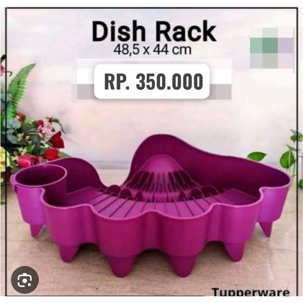 TUPPERWARE DISH RACK - RAK PIRING
