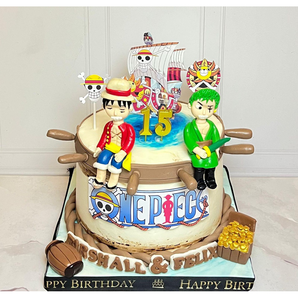 

Kue Ulang Tahun One Piece / Cake One Piece