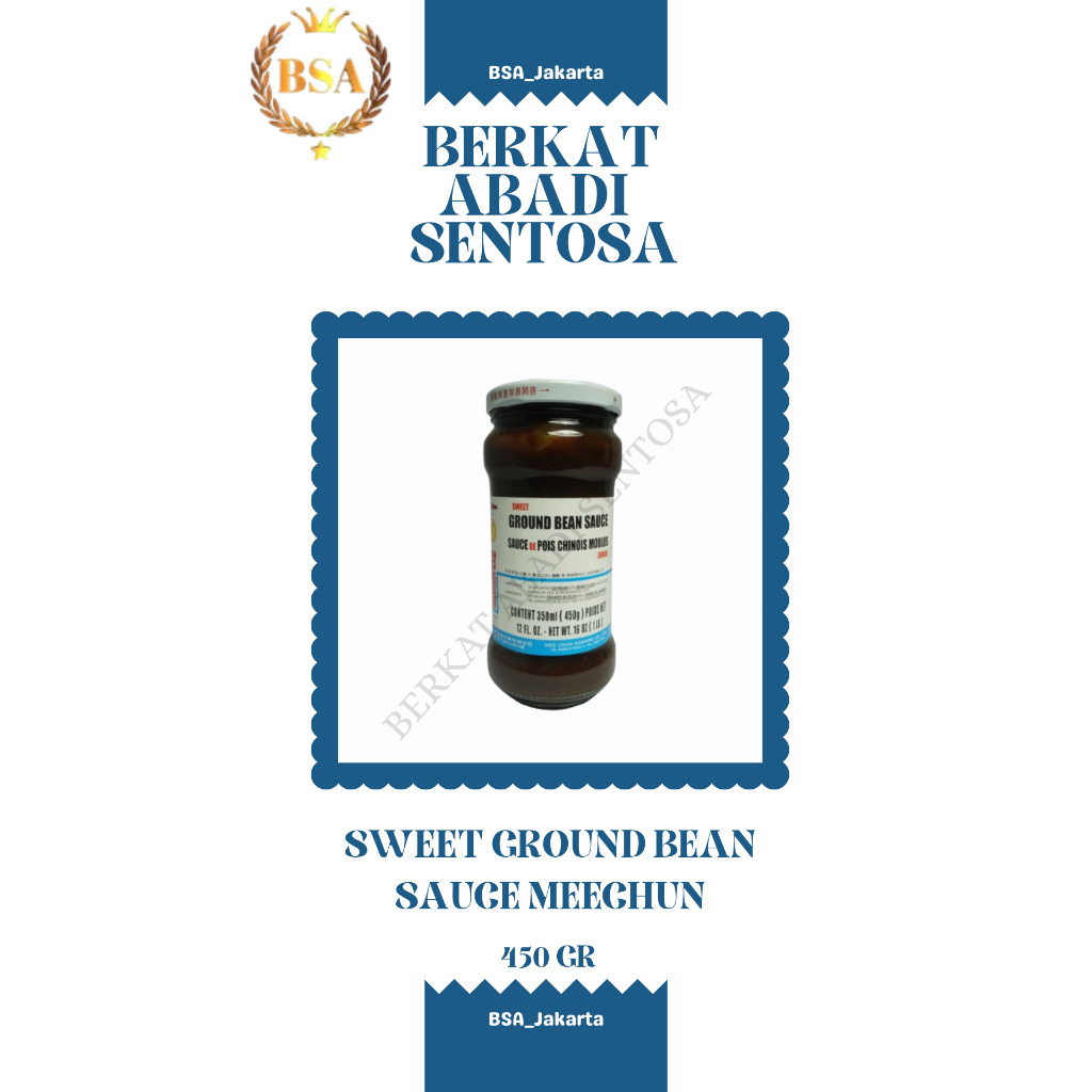

SWEET GROUND BEAN SAUCE MEECHUN (450 GR)