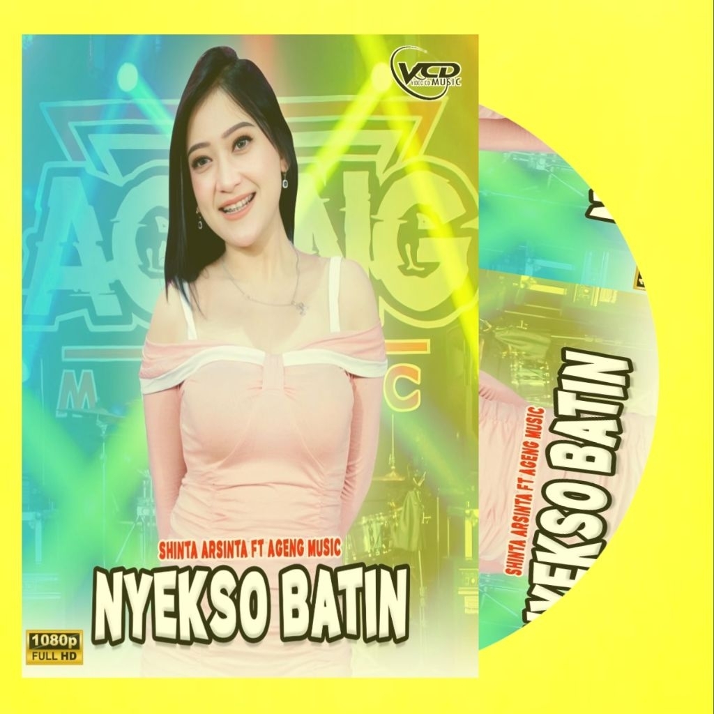 KASET VCD VIDIO MUSIK LAGU DANGDUT KOPLO FULL ALBUM SHINTA ARSINTA - KASET VIDIO MUSIK LAGU DANGDUT 