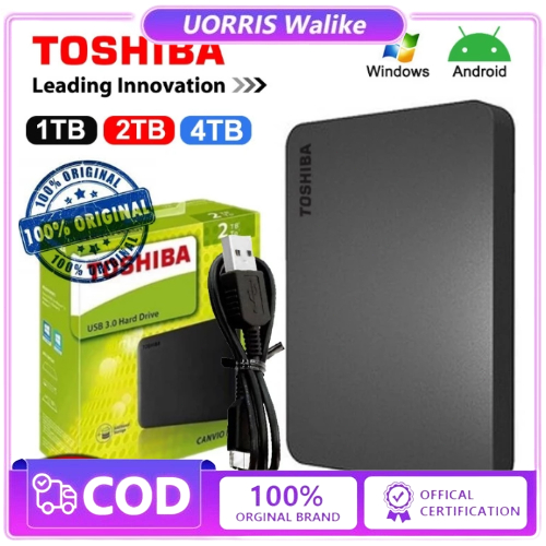 hardisk eksternal ORIGINAL Toshiba 1tb 2tb 4tb hard disk external USB3.0 HDD 2.5" Portable hard driv