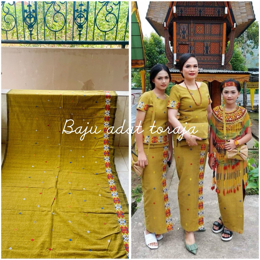 KAIN TENUN PARUKI TORAJA / KAIN PARUKI