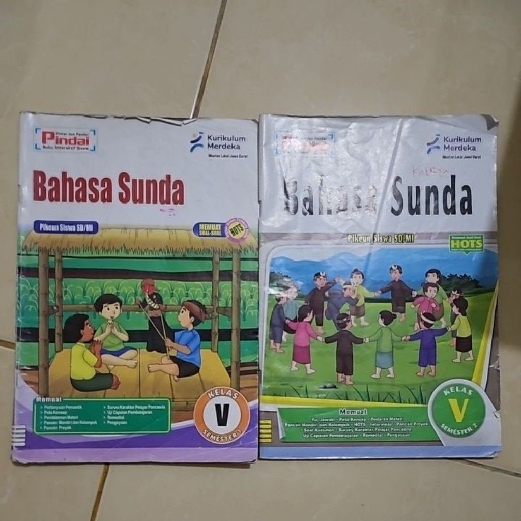 LKS Bahasa Sunda Semester 1 dan 2 Kurikulum Merdeka