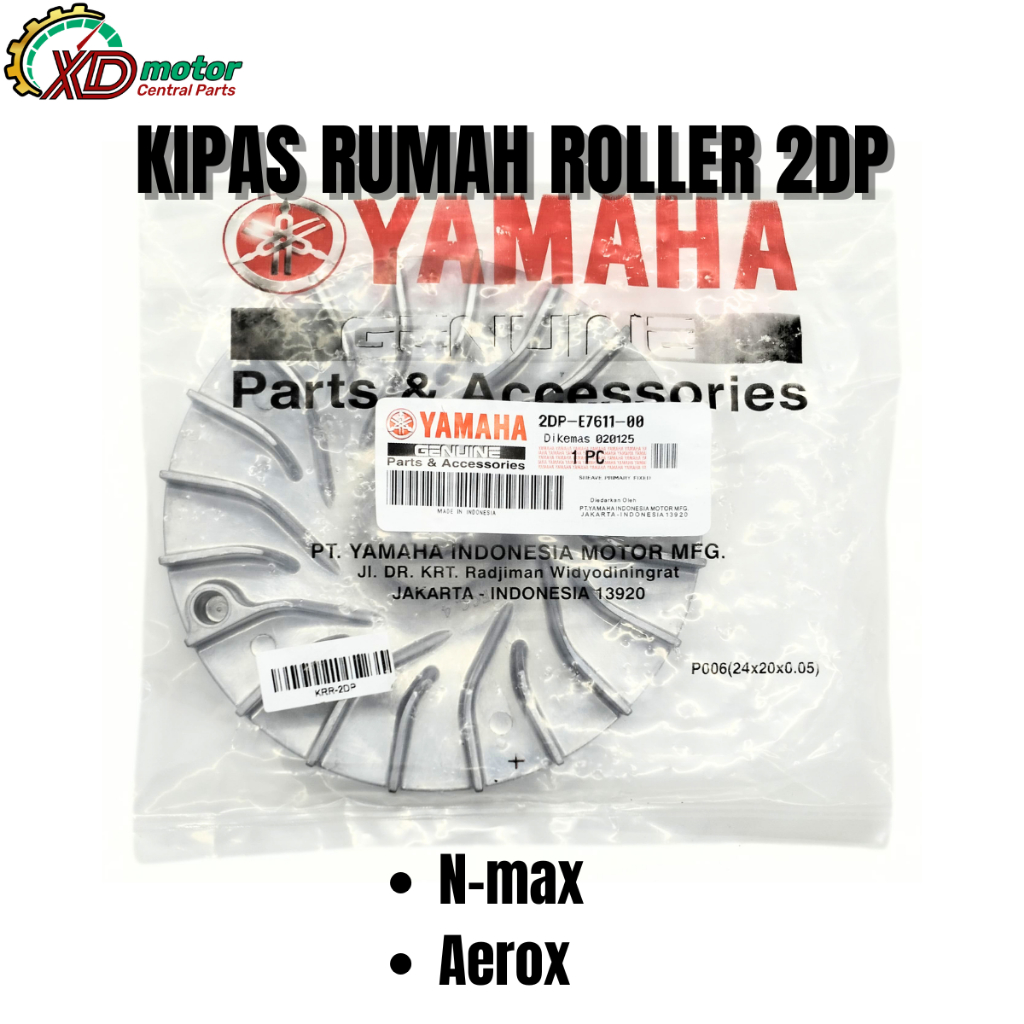 KIPAS RUMAH ROLLER 2DP YAMAHA NMAX DAN AEROX