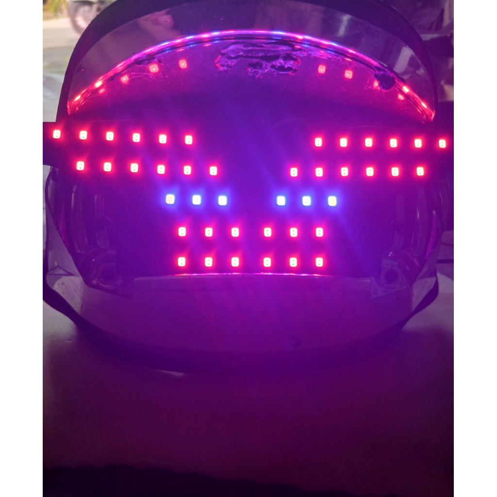 Stoplamp running vario 110 LED, lampu rem belakang vario fi, lampu rem variasi vario fi 110 8 mode k