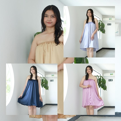 Kemben Spa Facial Salon / Kemben Salon Kecantikan / Bahan Satin Kemben Klinik Kecantikan Kemben Spa 