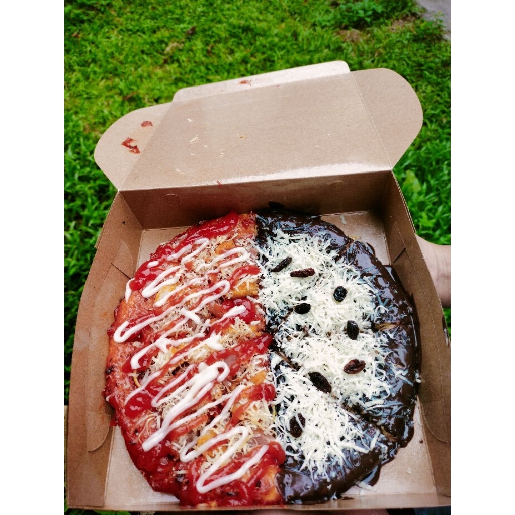 

pizza mix choco spicy cheese