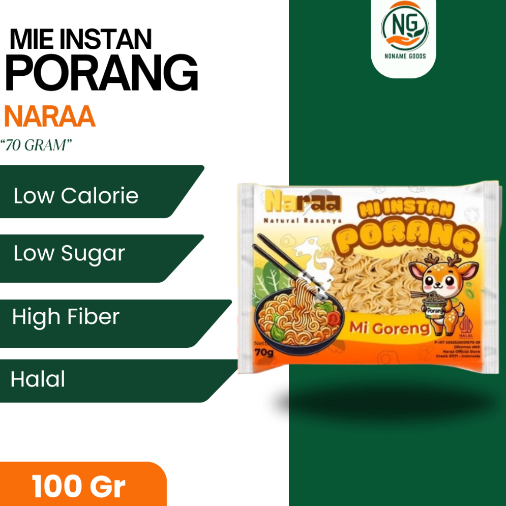 

MIE PORANG NARAA 70 GR RASA MIE GORENG