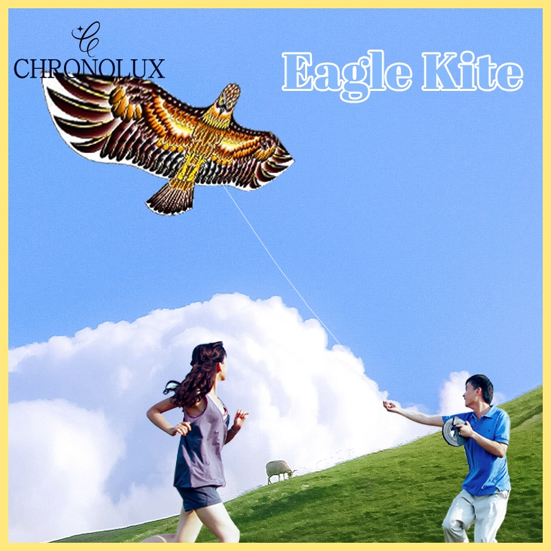 1.8m Layangan elang eagle kite 1.4m bahan parasut tahan air waterproof untuk outdoor mainan anak