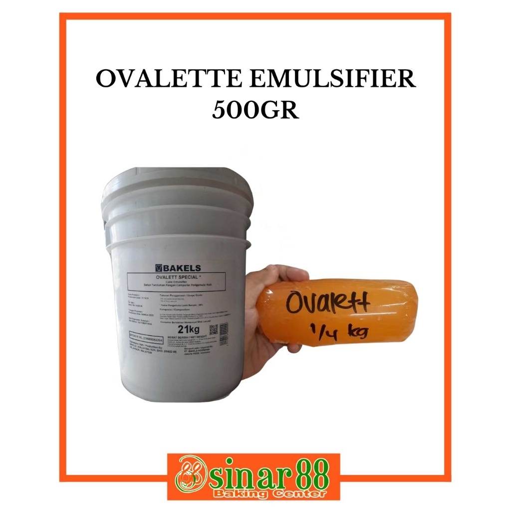 

Ovalette 500gr