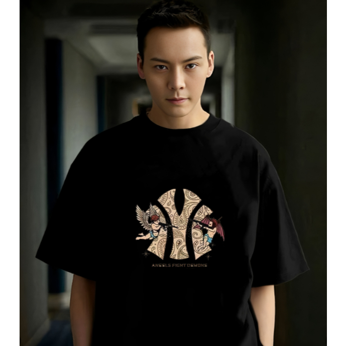 (COD) Kaos Gaya Instagram Desain Eksklusif Lengan Pendek Custom Gambar 100% Katun Ukuran Besar