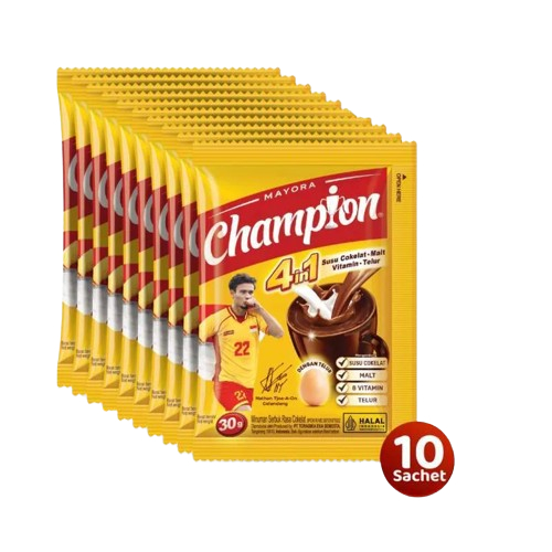 

Minuman Energen Champion 10+1
