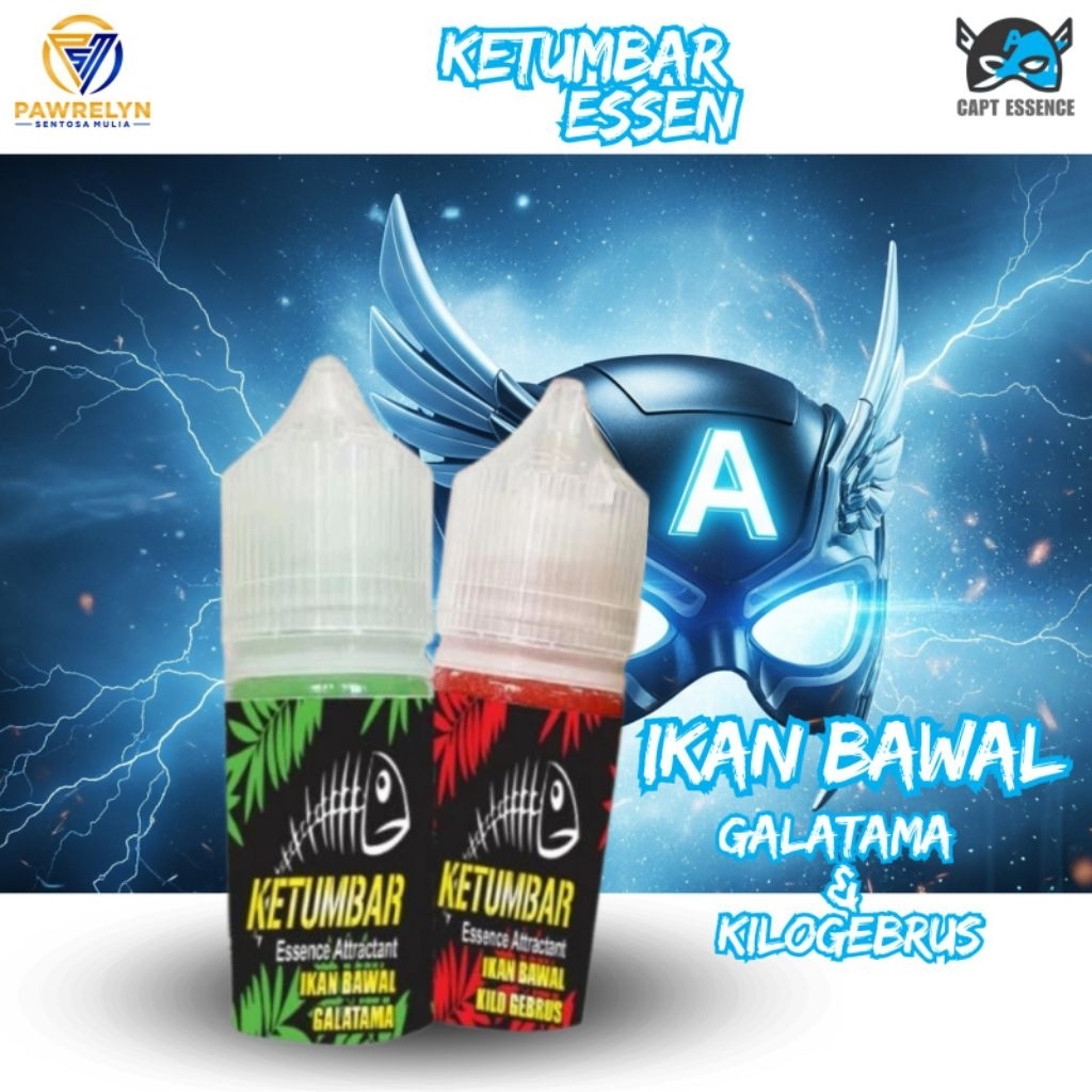 CAPT Premium - Essen Ketumbar ikan bawal galatama paling ampuh / Essen galatama bawal paling gacor /