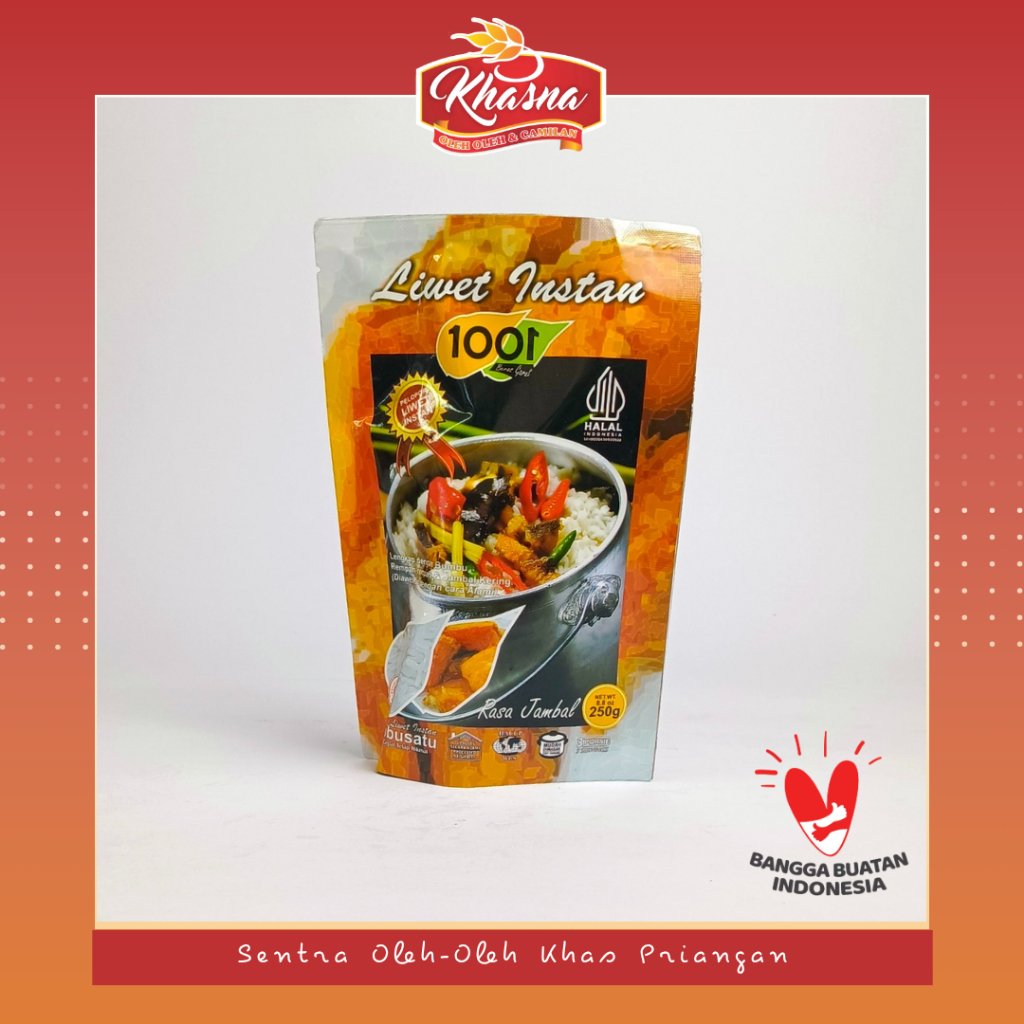 

1001 LIWET INSTAN 250Gr