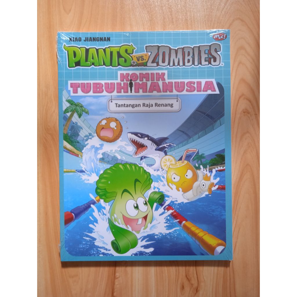 Komik sains anak Plants vs zombie NEW ORI