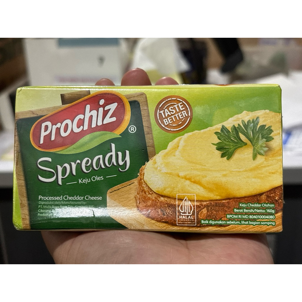 

Keju Cheddar Prochiz gold, Spready/Oles, Slice