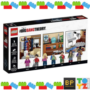 BARU 21302 LEGO IDEAS THE BIG BANG THEORY BIGBANG PACKING