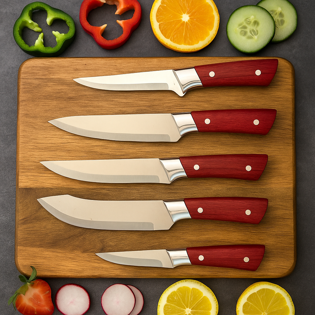 Pisau dapur set/Pisau Stainless Serbaguna/Pisau Super Jepang/Pisau Boning Profesional