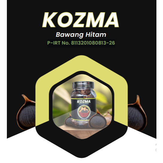 

Black Garlic Kozma Bawang Putih HitamTunggal 100gram Isi Bersih Berkualitas Murah