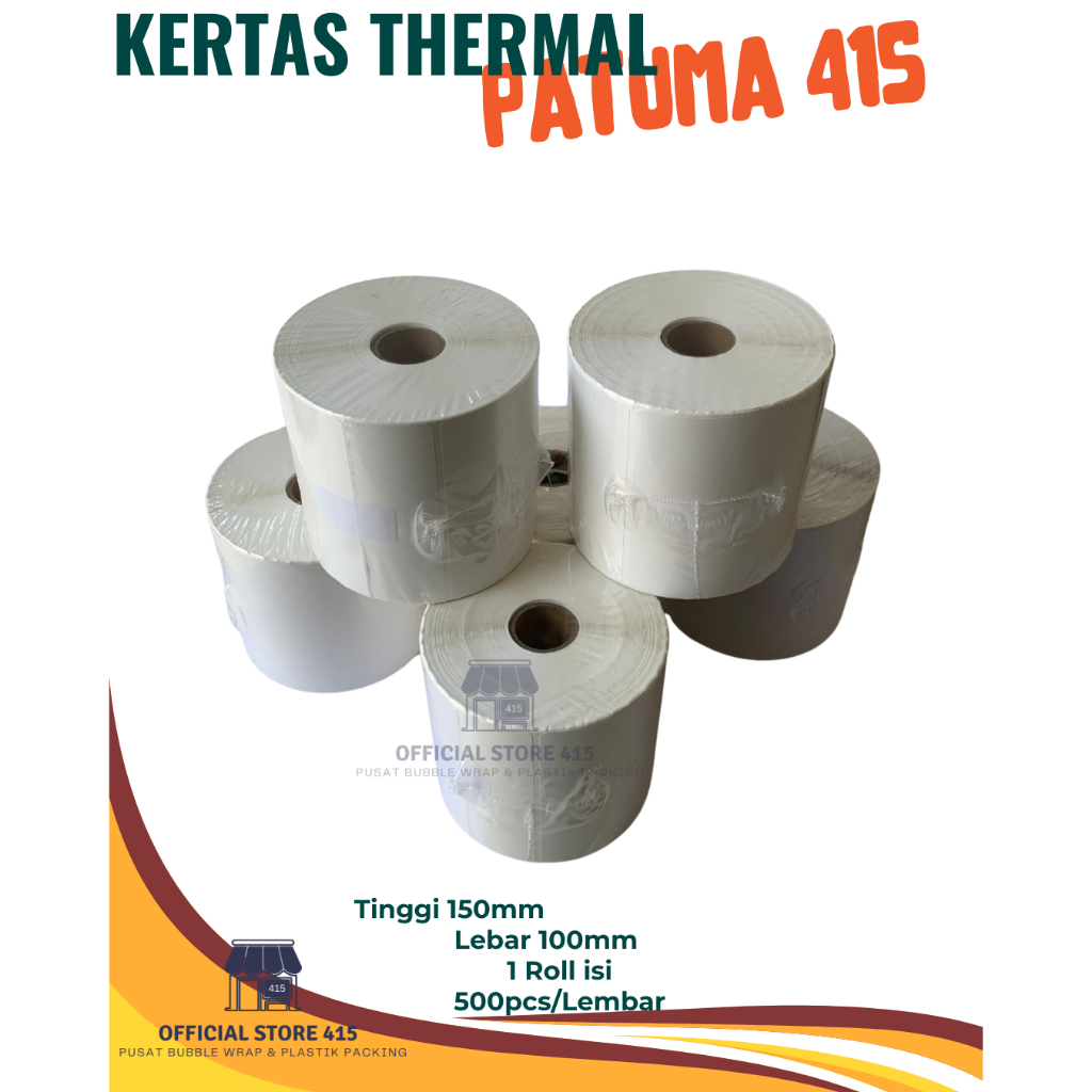 

THERMAL RESI/ KERTAS THERMAL RESI UK100X150