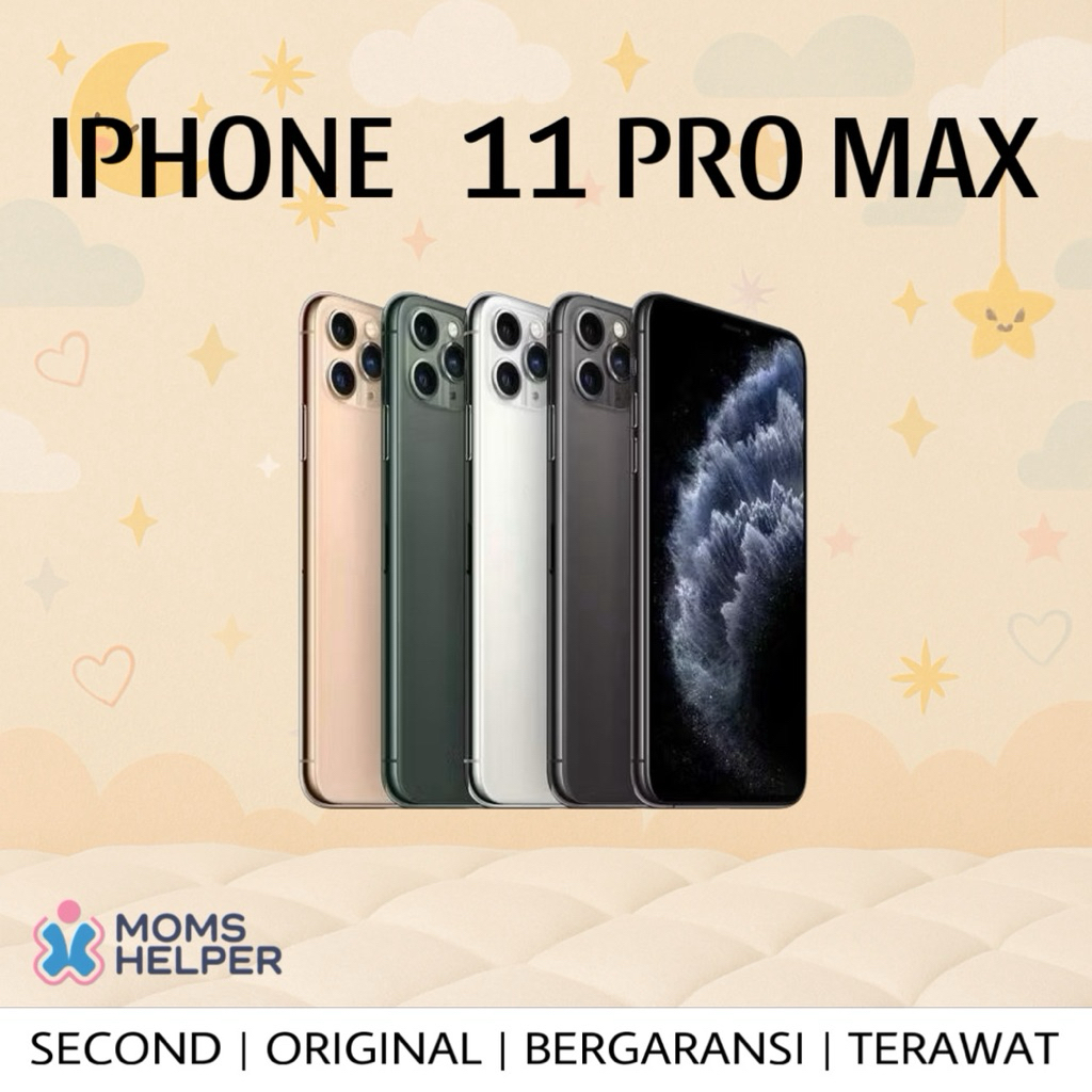 IPHONE 11 PRO MAX 64GB/256GB FULLSET ORIGINAL TERAWAT