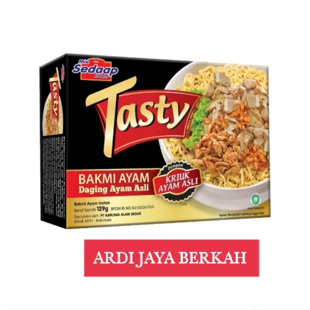 

Sedaap Tasty Mi Instan Bakmi Ayam 129g