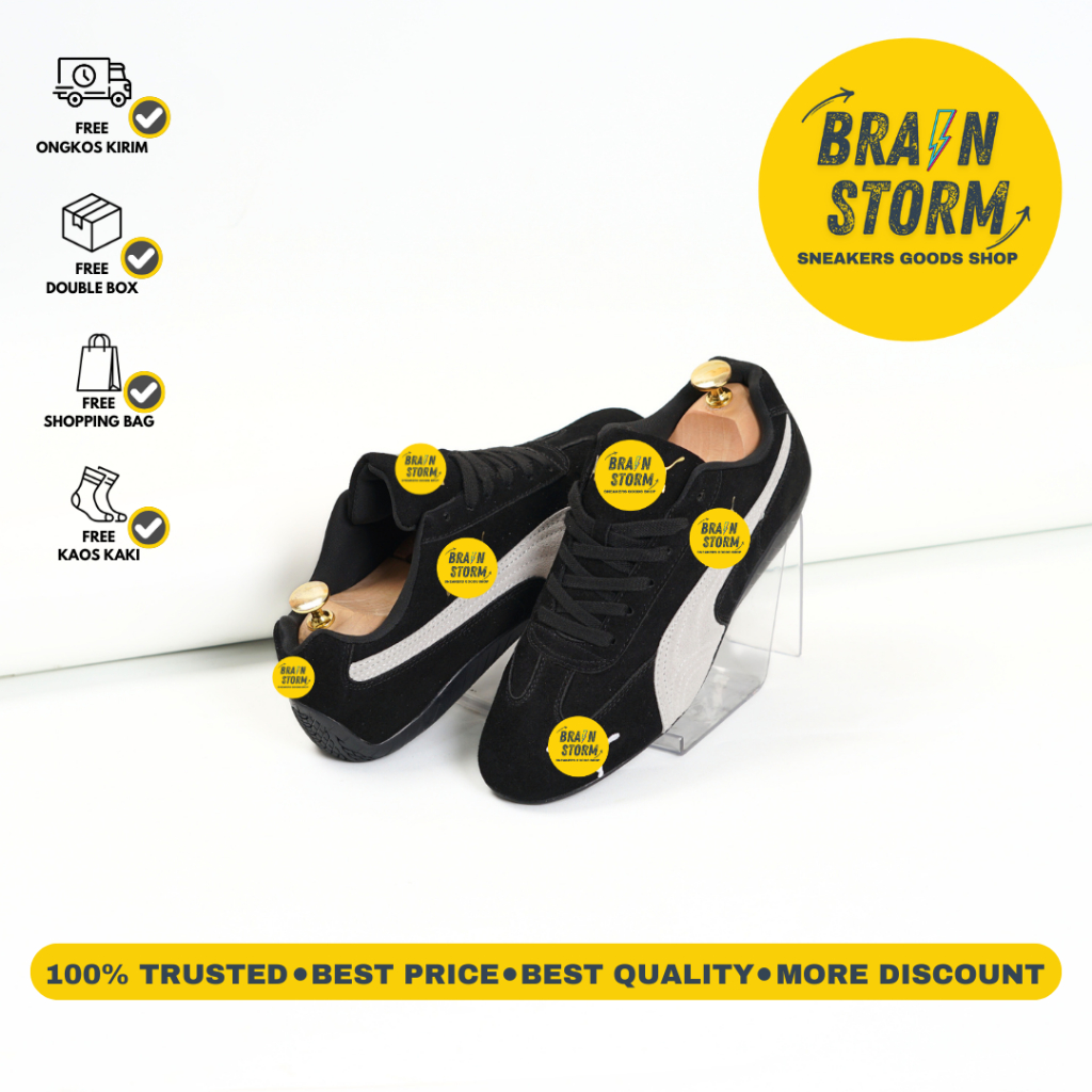 Brainstorm Goods Shop -  Sneakers Puma Speedcat OG Black White Made In China/Cambodia 100% Bnib