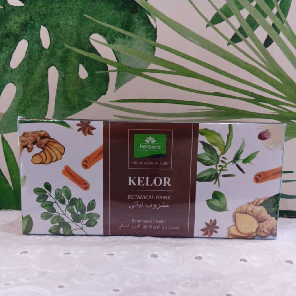 

Herbora Teh Kelor 9gr × 5pcs