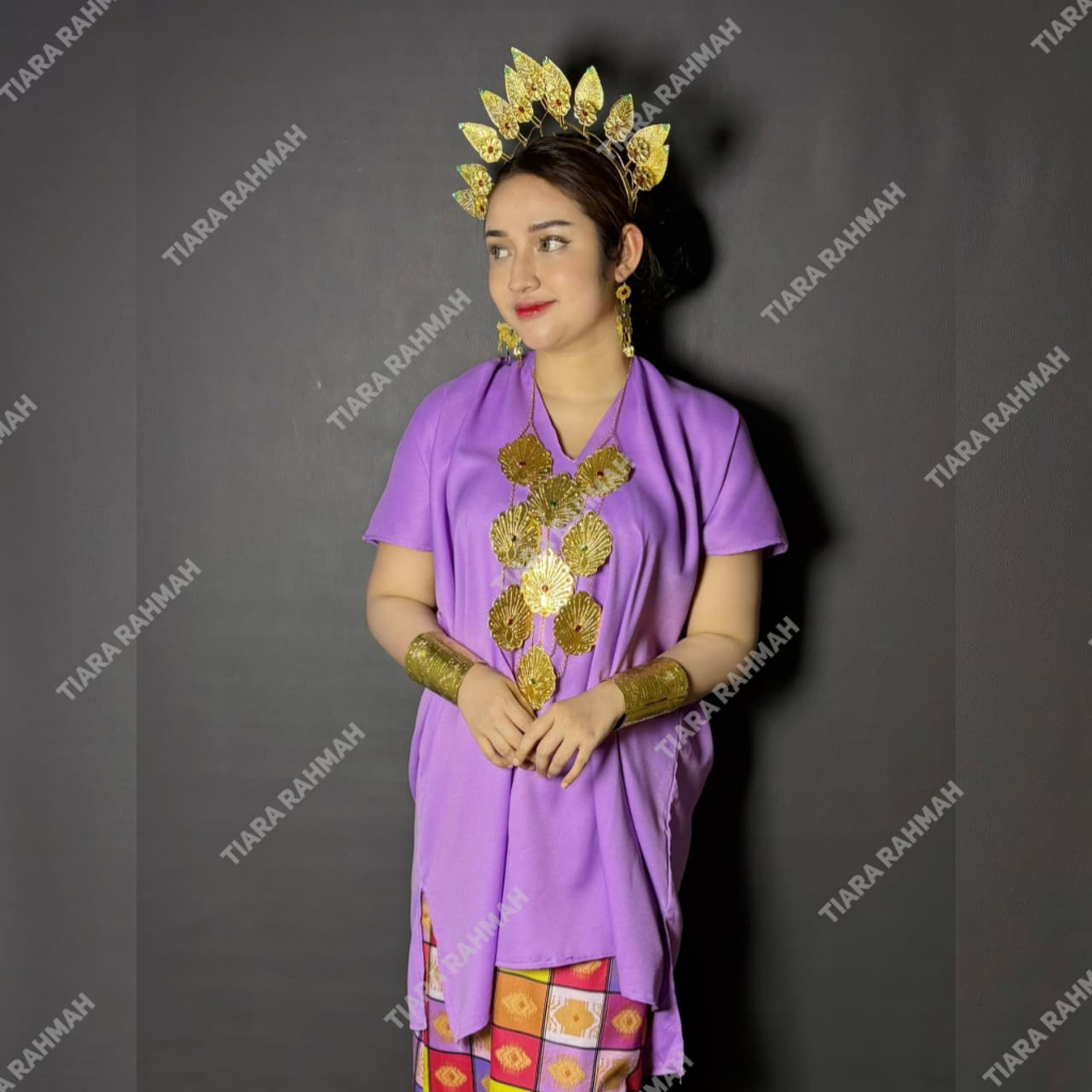 Baju Bodo Adat Bugis Makassar Dewasa Polos Original Tokko Asli  - Tenun Sengkang -PG (Harga per Pcs)