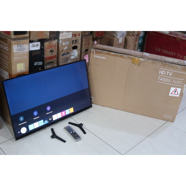 TV SECOND SAMSUNG 32 INCH SMART TV YOUTUBE WIFI NETFLIX HDMI USB NORMAL SIAP PAKAI 5058F