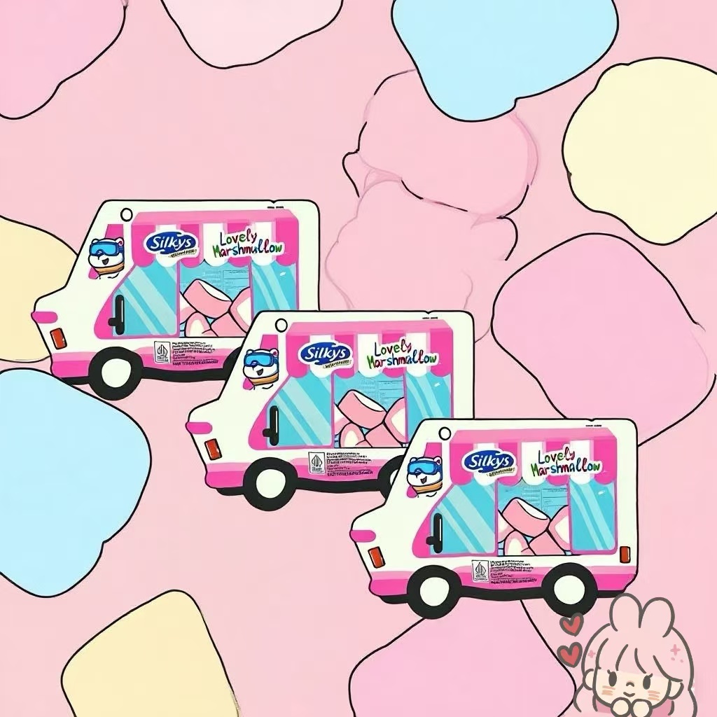 

RB HALALPermen Marshmallow Isi 30 Pcs Snack mains candy karakter silkys