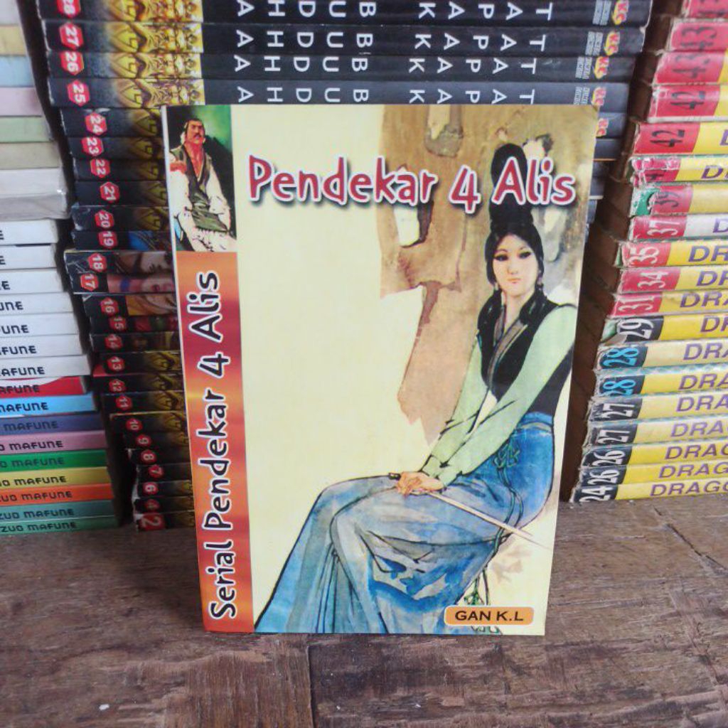 Novel cerita Silat Pendekar 4 Alis  GAN K.L