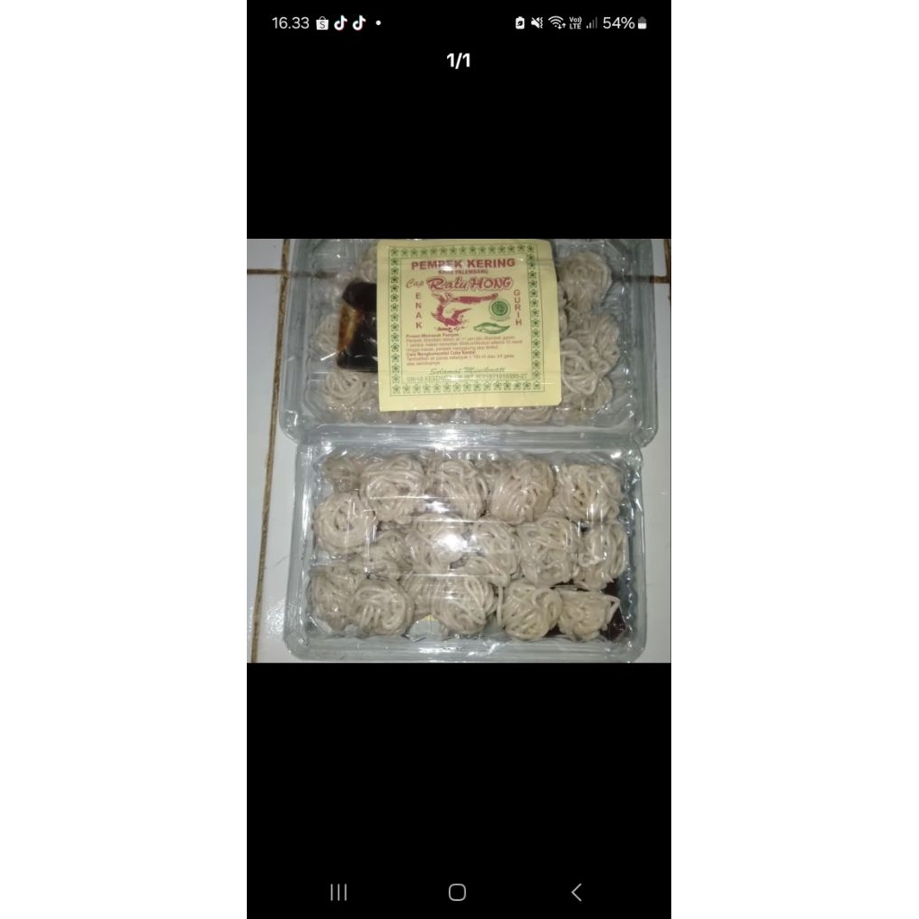 

Paket 500Gram Pempek Keriting Mentah/Kering
