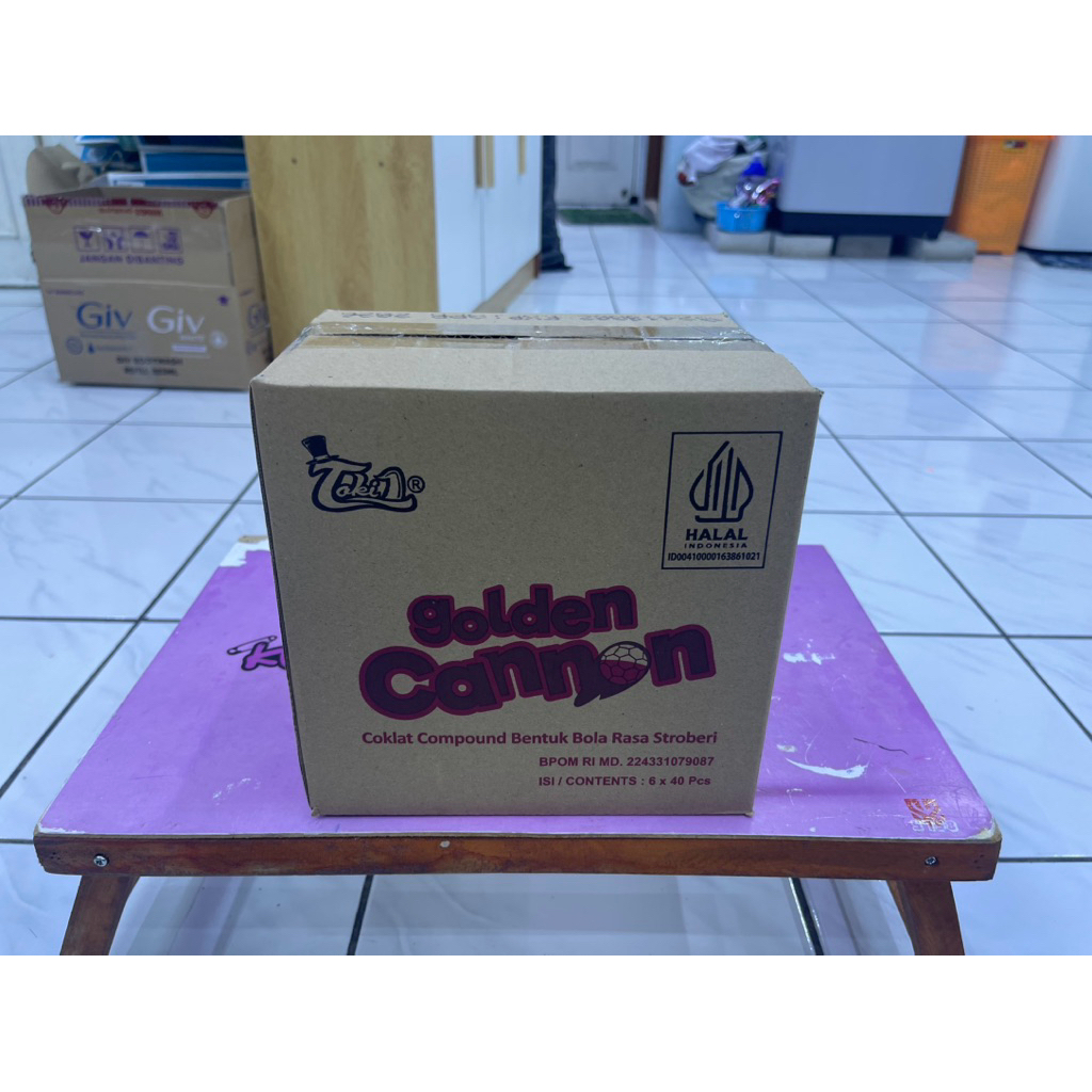 

Kardus 20 cm x 14 cm x 20 cm (100) Bekas Golden Canon Single Wall