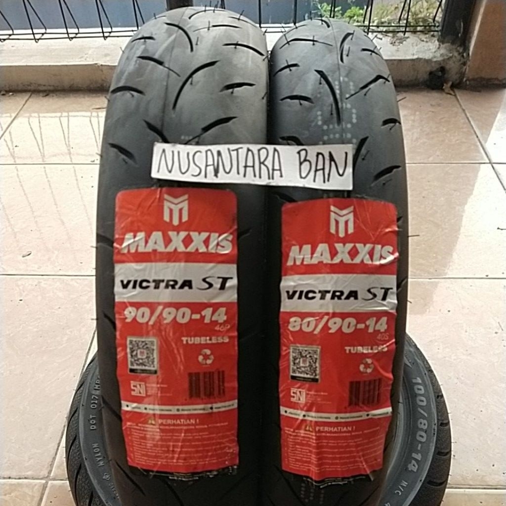 BL Maxxis Victra S98 Ring 14 Uk 80 90+ 90 90-14 Sepasang Beat vario