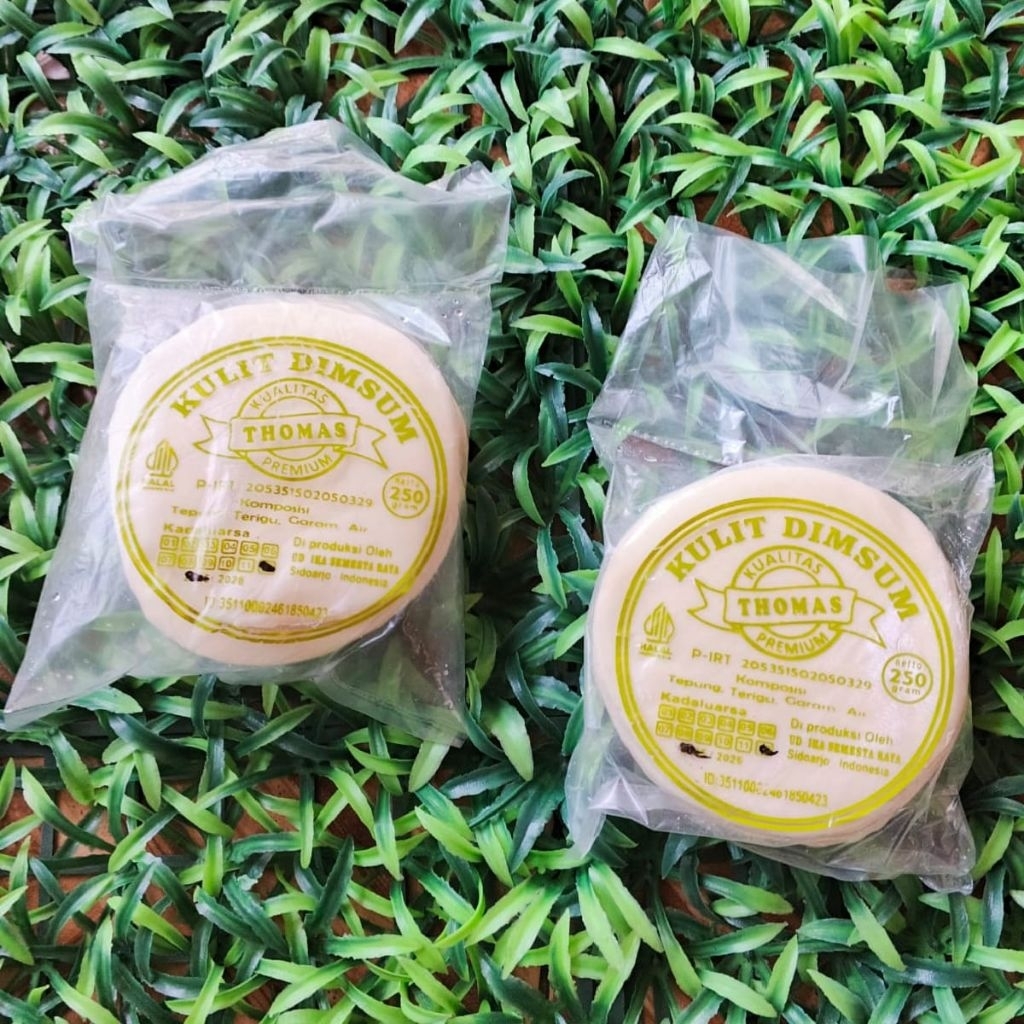 

Thomas Kulit Dimsum Putih 8,5 Cm isi 45 - Berat 250gr