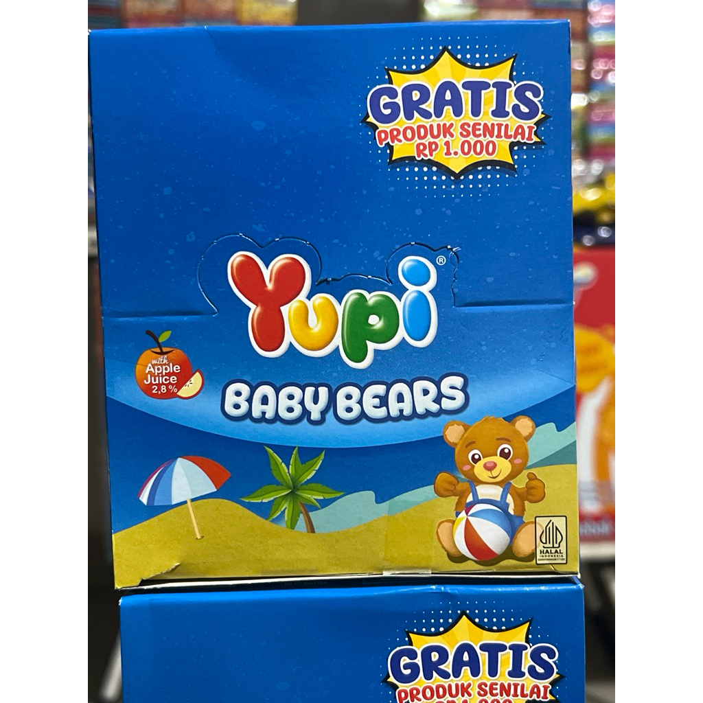 

yupi baby bears isi24 pcs