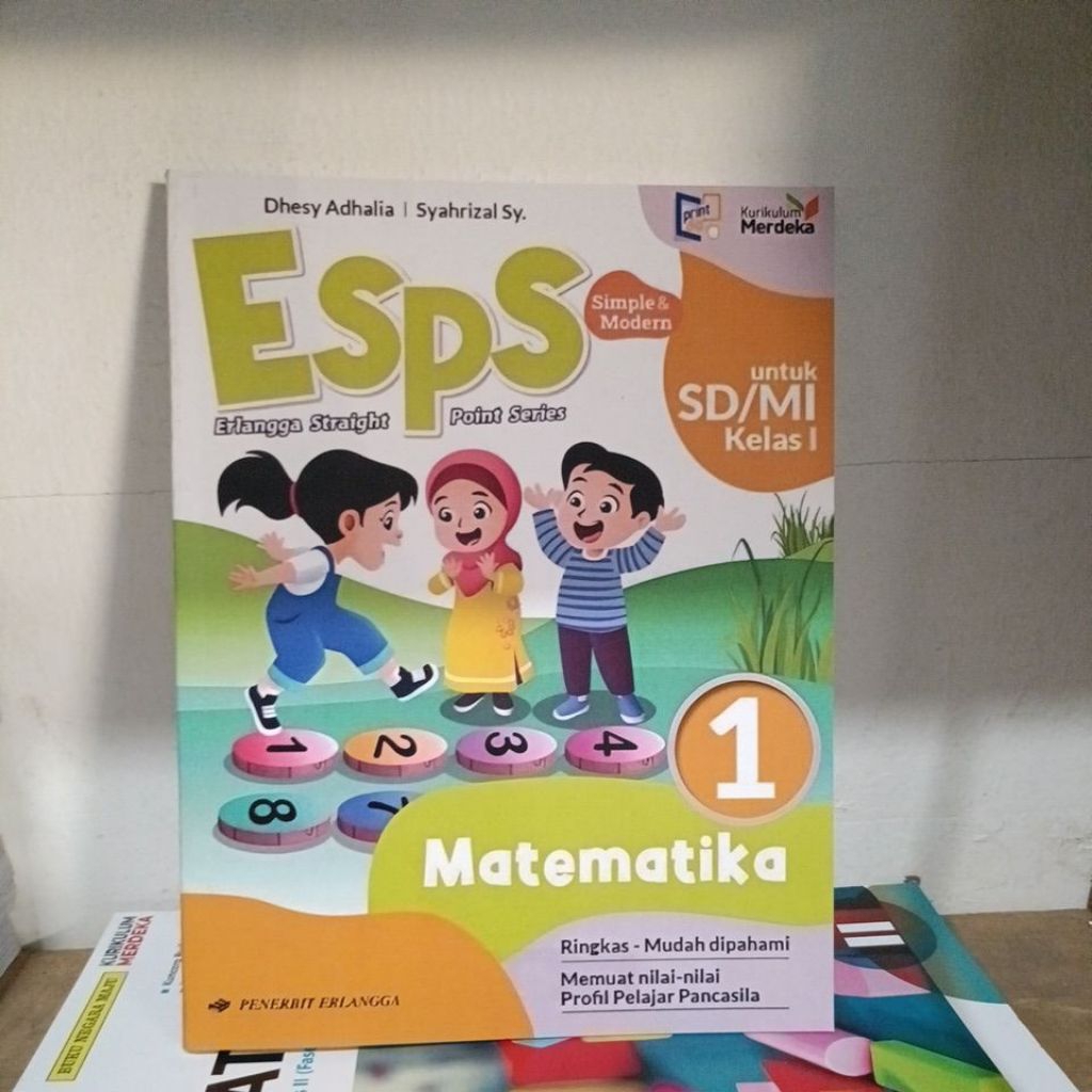 buku esps matematika untuk SD kelas 1 kurikulum merdeka