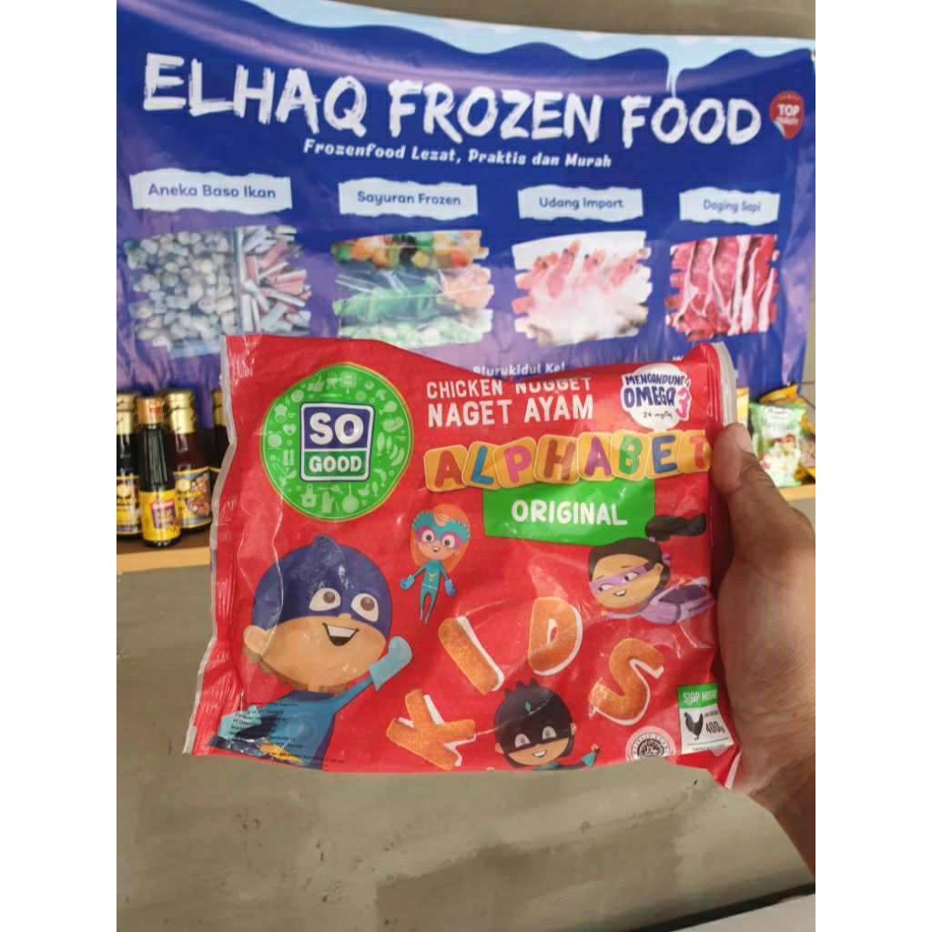 

So Good Naget Alphabet 400gram
