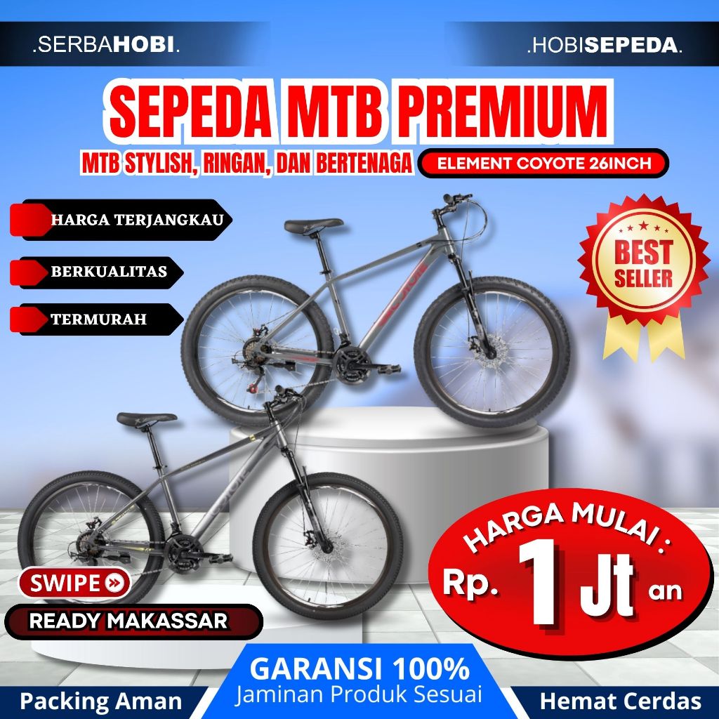 Sepeda MTB Element Coyote 26 inch/Best Seller/Limited