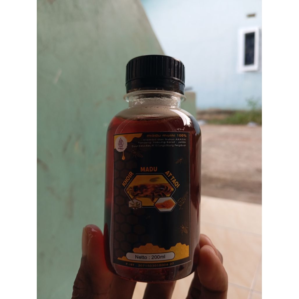 

madu hutan murni berat 200gr